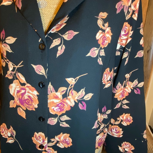 BP Flower Blouse, Size Small - Picture 2 of 5